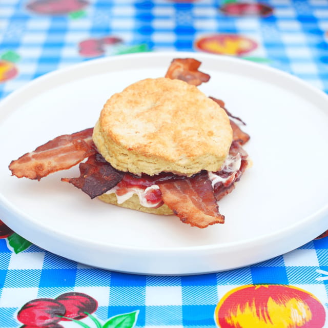 Bacon Biscuit.