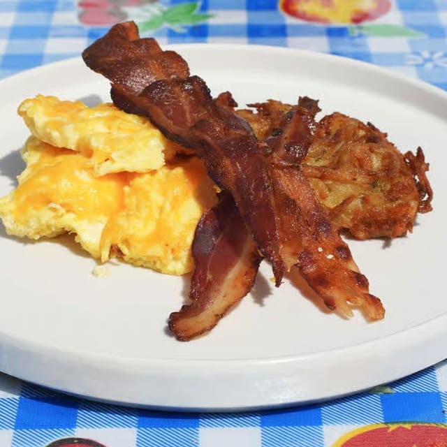 Rise and Shine Breakfast Plate.