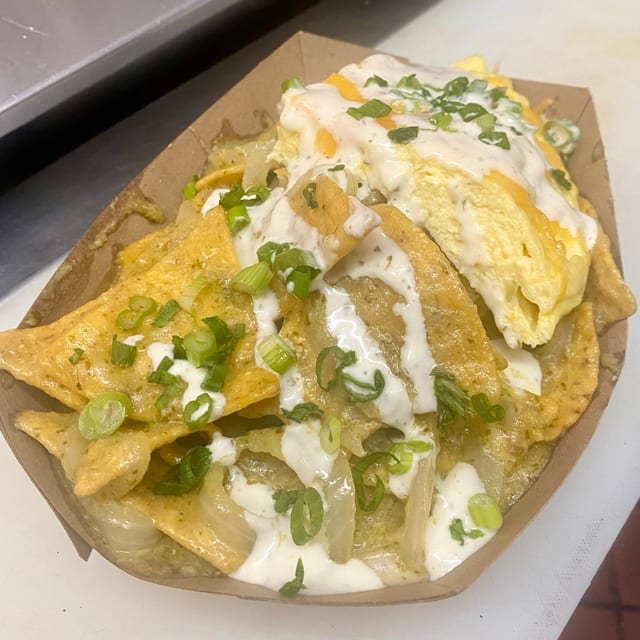 Chilaquiles Biscuits And Gravy.