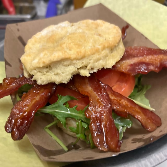 XTRA BLT biscuit.